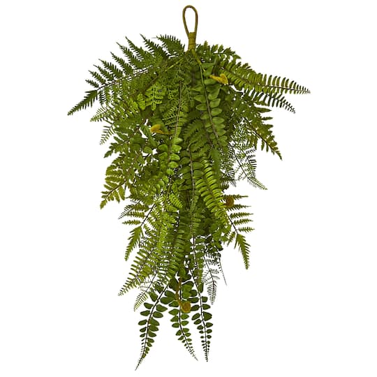 28" Fern Teardrop Swag, 2ct.